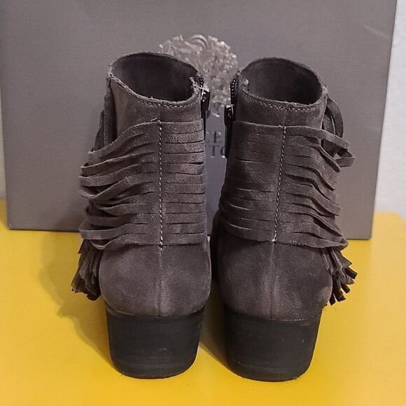 Vince Camuto 'Saree' Grey Suede Boots - Picture 4 of 6